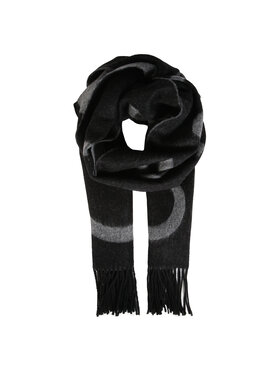 Calvin Klein Calvin Klein Šalikas Dark Jacquard 40X180 K50K509696 Juoda
