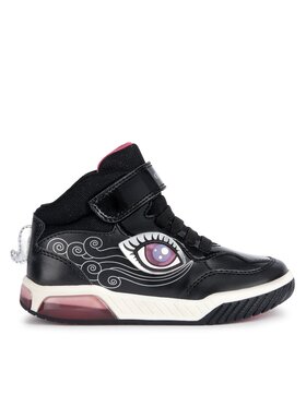 Geox Geox Laisvalaikio batai J Inek Girl J36ASB 0NFEW C0922 M Juoda