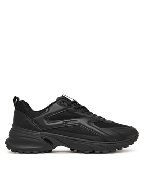 Calvin Klein Calvin Klein Sneakersy Hike Runner Laceup Strip M-Lt HM0HM02154 Czarny