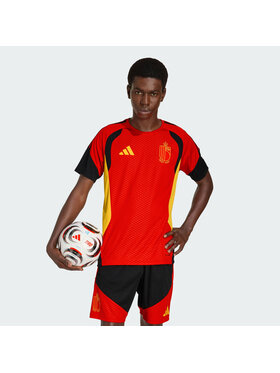 adidas adidas Koszulka techniczna Belgia Czerwony Slim Fit