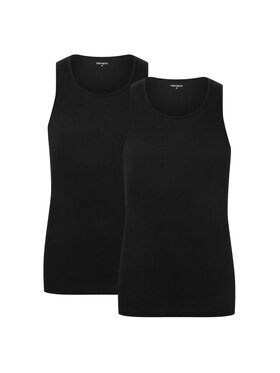 Camano Camano Podkoszulek 25088 Czarny Slim Fit