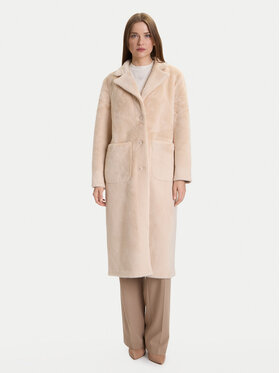 Rinascimento Rinascimento Pārejas mētelis CFC0122205003 Balts Regular Fit