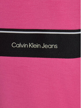 Calvin Klein Jeans Vsakodnevna Obleka Logo Tape IG0IG02310 Roza Regular Fit