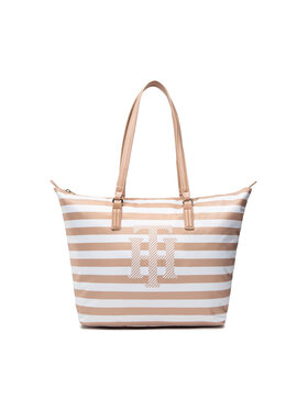 Tommy Hilfiger Tommy Hilfiger Torebka Poppy Tote AW0AW11343 Beżowy