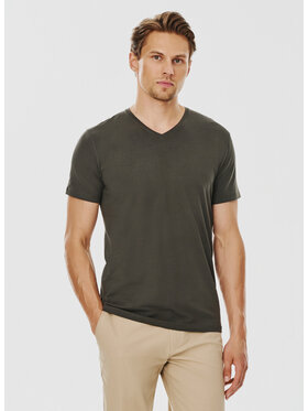 Pako Lorente Pako Lorente T-Shirt P24WF-TT-001 Zielony Slim Fit