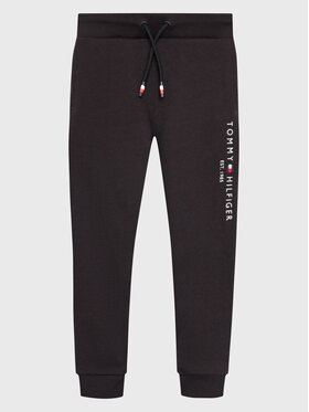 Tommy Hilfiger Tommy Hilfiger Sportinės kelnės Essential KS0KS00214 M Juoda Regular Fit