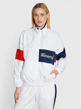 Tommy Jeans Tommy Jeans Демісезонна куртка Archive Statement DW0DW13754 Білий Relaxed Fit