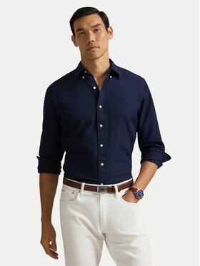 Polo Ralph Lauren Polo Ralph Lauren Krekls 710960611001 Tumši zils Custom Fit