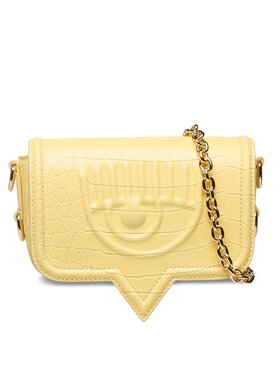 Chiara Ferragni Eye Star Lock Crossbody Bag Yellow 74SB4BE5 ZS517