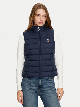 U.S. Polo Assn. U.S. Polo Assn. Αμάνικο Μπουφάν WUP0367 Σκούρο μπλε Regular Fit