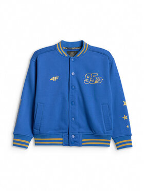 4F 4F Bluza MOTOSPORTS 2026 Niebieski Regular Fit