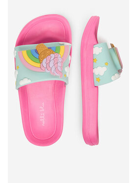 Nelli Blu Nelli Blu Pantoletten P4047530 Grün