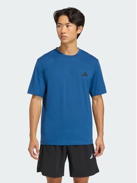 adidas adidas Koszulka techniczna 158826 Niebieski jasny Regular Fit