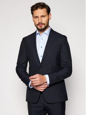 Oscar Jacobson Oscar Jacobson Marynarka Edmund 3050 8515 Granatowy Slim Fit