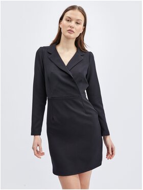 Orsay Orsay Sukienka 421296660000__34 Czarny Regular Fit
