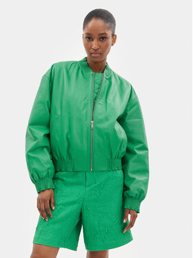 Custommade Custommade Nahkjope Francette 999418856 Roheline Relaxed Fit