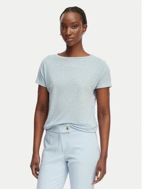 Marella Marella Blusa Accorta 2615971052 Celeste Regular Fit