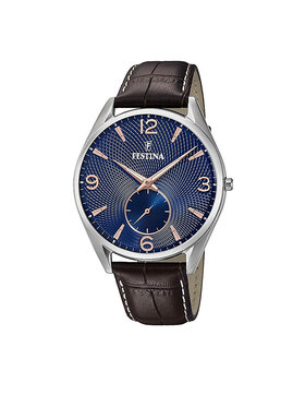 Festina Festina Zegarek Retro F6870/2 Brązowy