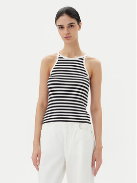 Pieces Pieces Top Jane 17155477 Negru Slim Fit