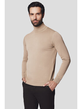 Lancerto Lancerto Golf Mikkel SW073224000065 Beżowy Regular Fit