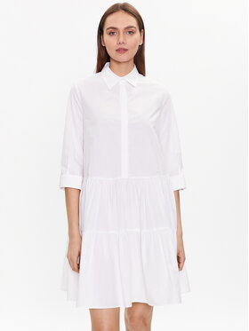 Fabiana Filippi Fabiana Filippi Vestito chemisier ABD273W188 Bianco Regular Fit