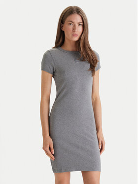 Calvin Klein Jeans Calvin Klein Jeans Každodenní šaty LV047B266G Šedá Slim Fit