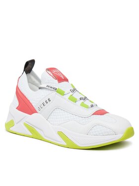 Guess Guess Snīkeri Geniver2 FLPGE2 FAB12 Balts