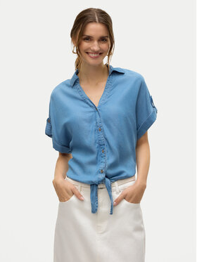 Vero Moda Vero Moda Cămașă Fleur 10326059 Albastru Regular Fit