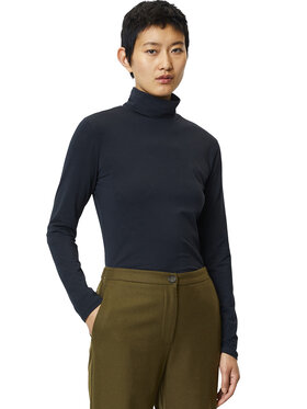 Marc O'Polo Marc O'Polo Bluză cu gât M09 3087 52241 Bleumarin Regular Fit