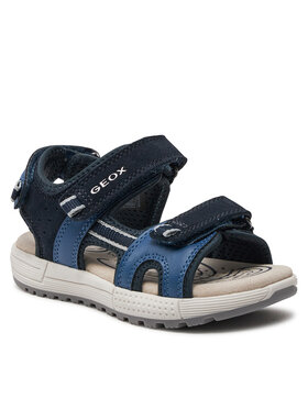 Geox Sandali J Sandal Alben Boy J35AVA 01520 CF44M S Mornarsko Modra