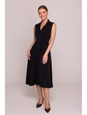 Stylove Stylove Sukienka letnia S409 Czarny A-Line Fit