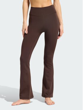 adidas adidas Legginsy 147953 Brązowy Fitted Fit