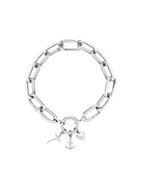 Breil Breil Bransoletka LOVE TIES Srebrny