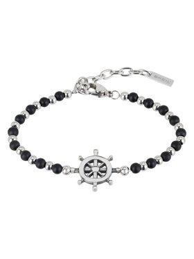 Breil Breil Bransoletka BLACK ONYX Czarny