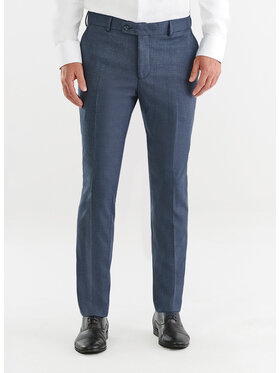 Pako Lorente Pako Lorente Spodnie garniturowe P23WF-6G-004 Granatowy Slim Fit