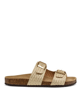 Geox Geox Natikači D Brionia D35LSL 00047 C2012 Zlata