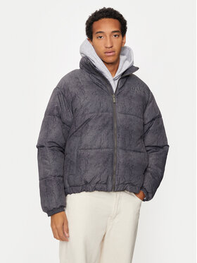 Karl Kani Karl Kani Kurtka zimowa Retro Crackle 60760020 Szary Regular Fit