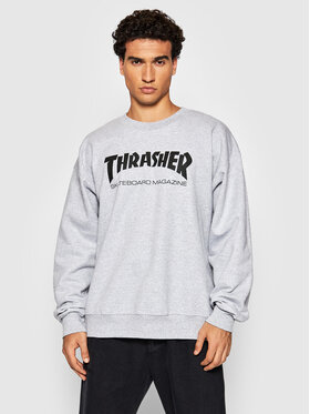 Thrasher Thrasher Суитшърт Skate Mag Сив Regular Fit