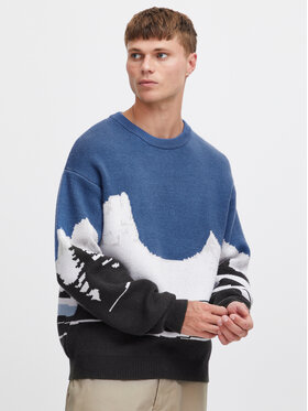 Solid Solid Πουλόβερ 21108047 Μπλε Regular Fit