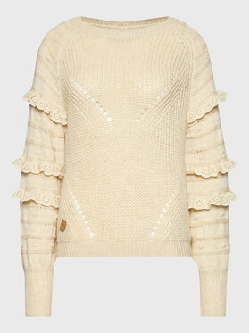 NKN Nekane NKN Nekane Sweater TS.FITTONIA Bézs Regular Fit