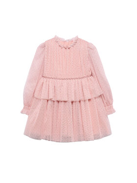 Abel & Lula Abel & Lula Елегантна рокля 5532 Розов Regular Fit