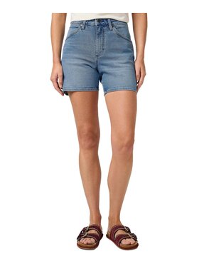 Wrangler Wrangler Szorty jeansowe 112362838 Niebieski Regular Fit