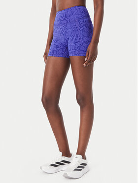 adidas adidas Cyklistické šortky Optimé Snake Short Leggings KV1152 Fialová Slim Fit