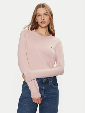 Tommy Hilfiger Tommy Hilfiger Sweater WW0WW44984 Rózsaszín Regular Fit