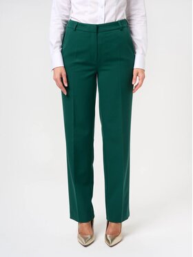 Willsoor Willsoor Spodnie garniturowe 68199 Zielony Regular Fit