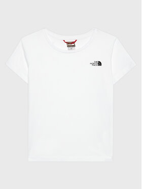 The North Face The North Face T-shirt Simple Dome NF0A7X5G Blanc Regular Fit