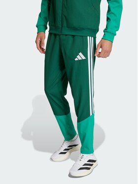 adidas adidas Spodnie materiałowe Algeria 26 Presentation Zielony Regular Fit