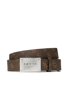 Guess Cintura da uomo Vezzola Belts BM7543 LEA35 Marrone