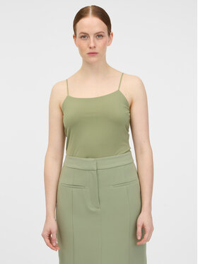 Orsay Orsay Top 1SPAGHETTI Khaki Regular Fit