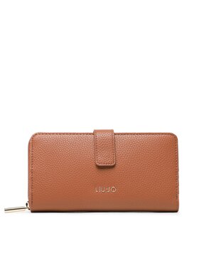 Liu Jo Liu Jo Velká dámská peněženka Ecs Xl Zip Around AA3262 E0086 Hnědá